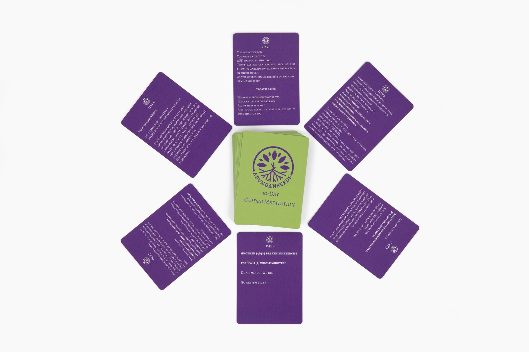 planting seeds meditation THE DAILY SEEDS 30-DAY MEDITATION DECK – Abundanseeds